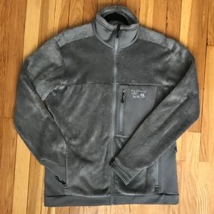 Mountain Hardwear polartec fleece zip-up jacket
